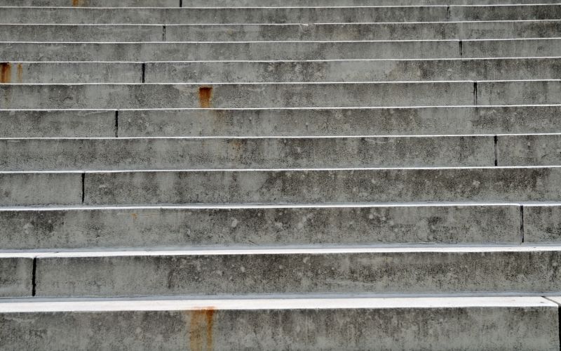 Concrete Stair Stamping
