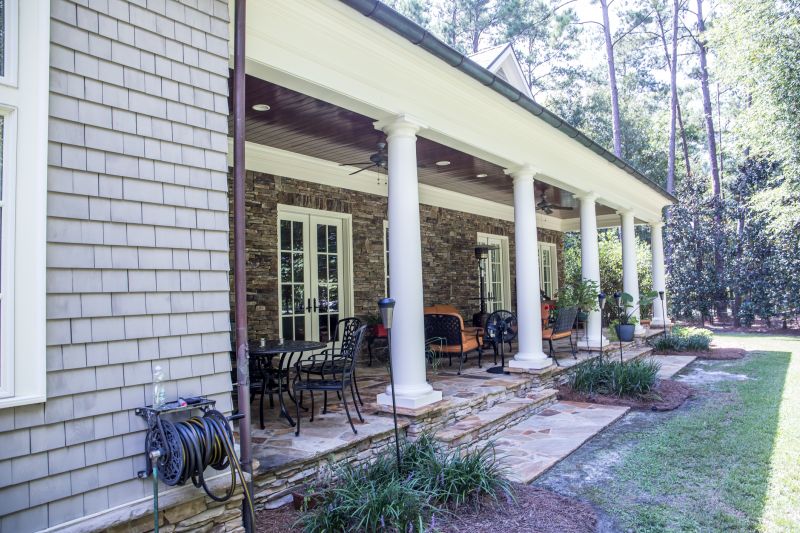 Stamped Patio Construction